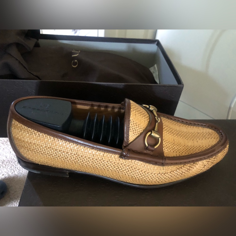 Gucci Paglia Benin loafer Size 9 - Picture 2 of 4